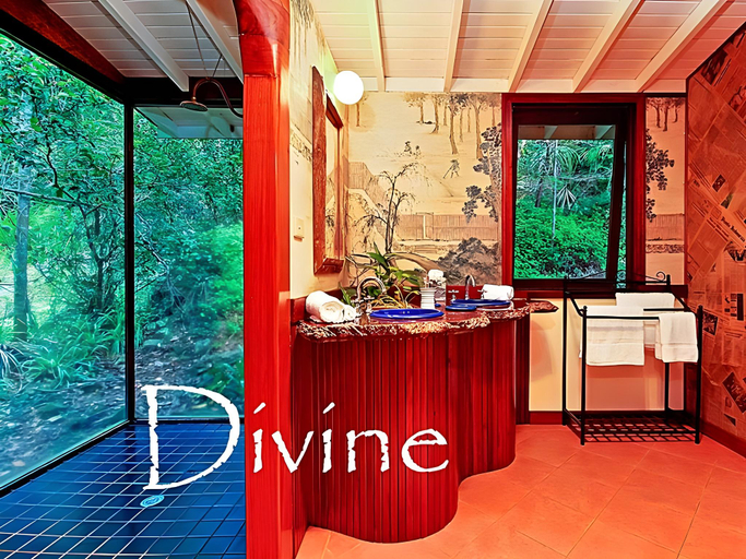 Bathroom, Mt Warning Rainforest Retreat, Tweed - Pt B