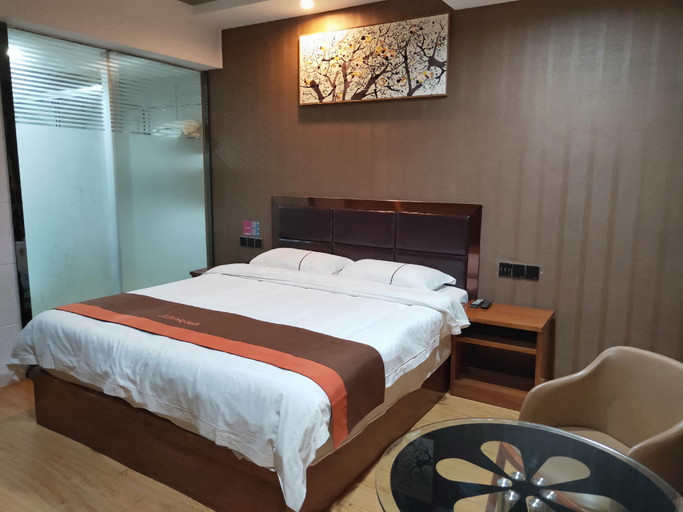 Bedroom 2, Jun Hotel Jiangxi Yingtan Yujiang County Railway Station, Yingtan