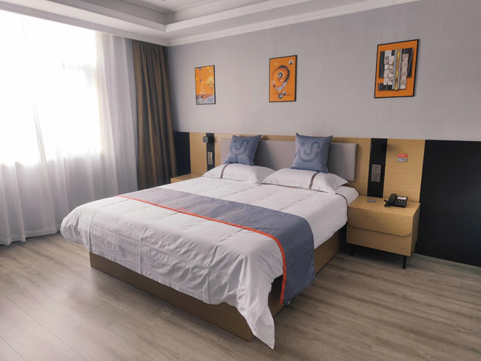 Bedroom 2, Jun Hotel Henan Luohe Wuyang County Government, Luohe