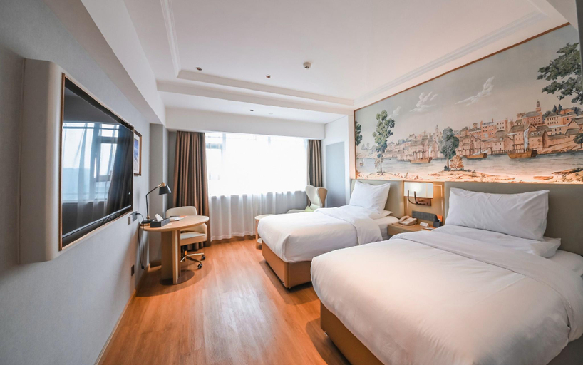 Bedroom 2, Vienna Hotel Jiangsu Xinghua Pailou Road, Taizhou