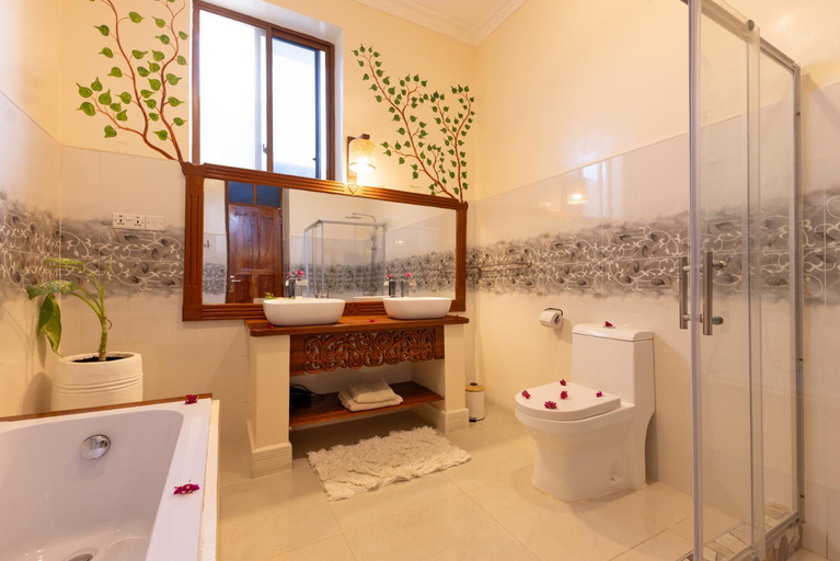 Bathroom 2, Diacarisma Boutique Resort Nungwi, Kaskazini 'A'