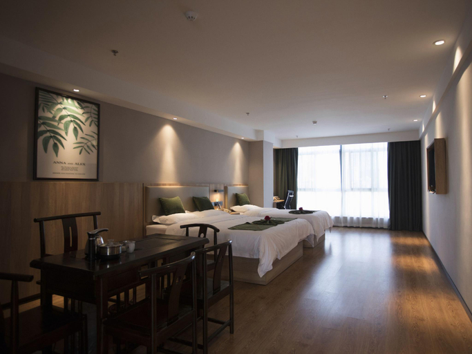 Bedroom 2, Green Tree Inn Express Nanping Jianyang District Railway Station, Nanping