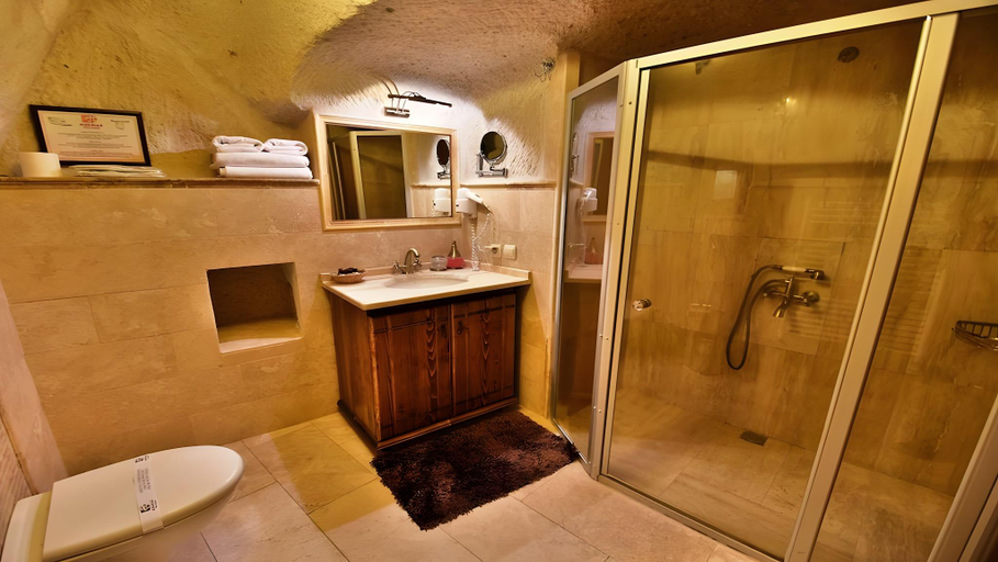 Bathroom 3, Harman Cave Hotel, Nevşehir