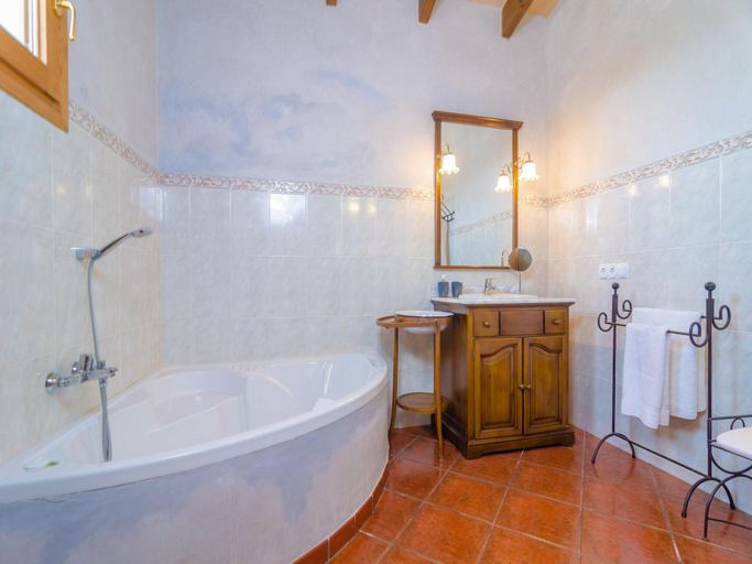 Bathroom 3, Aubadallet - Villa With Private Pool. Free Wifi, Baleares