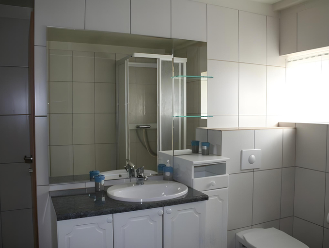 Bathroom 4, Guesthouse Svinavatn, Svínavatnshreppur