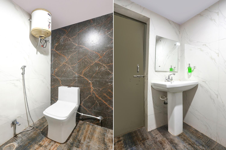 Bathroom 4, Hotel O Villa The Suites, Kaushambi