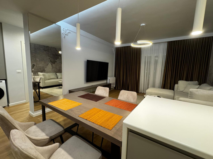 Bedroom 2, Prive Luxury Apartments -City Center & Seaside in 1, Vlorës