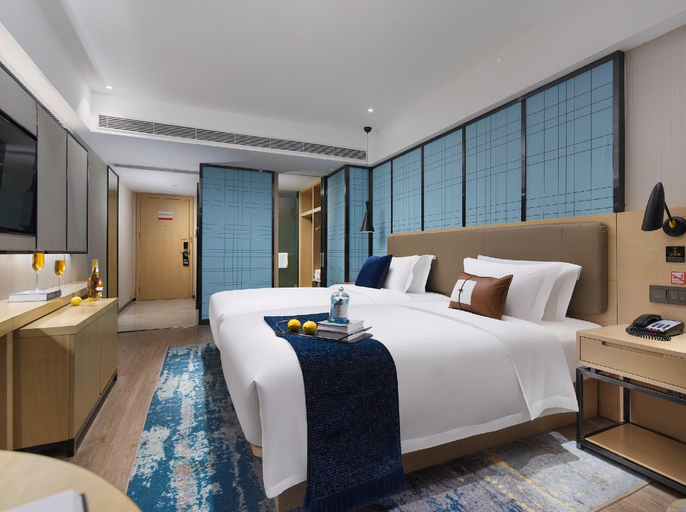Bedroom 2, Echarm Hotel Nanjing Lishui Suyu Life Plaza, Nanjing