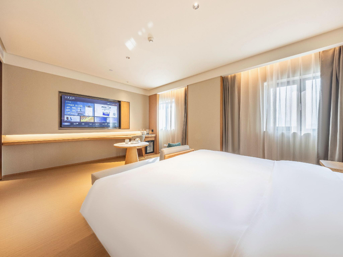 Bedroom 2, Ji Hotel Lanzhou Dongfanghong Plaza Wanxiangcheng, Lanzhou