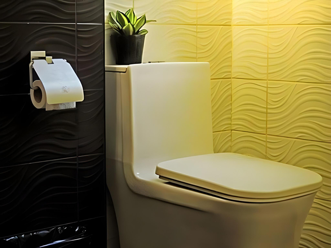 Bathroom, The U Pension, Dumaguete City