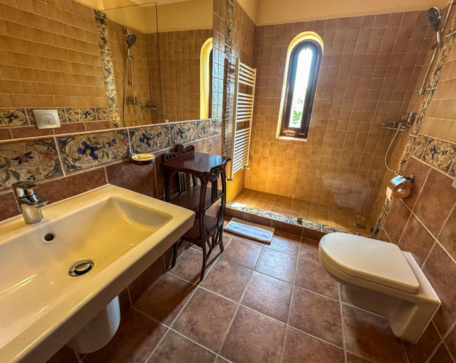Bathroom, Pensiunea Casa Mircea & Restaurant, Eselnita