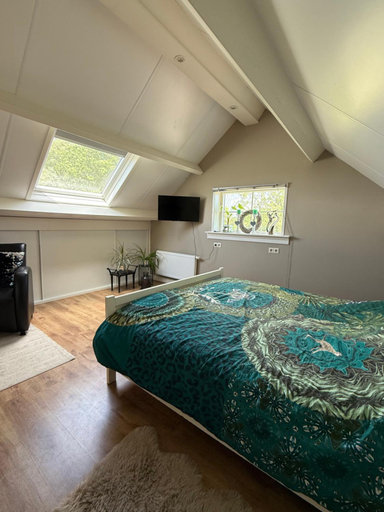 Bedroom, Gastenverblijf met jaccuzi, Hengelo