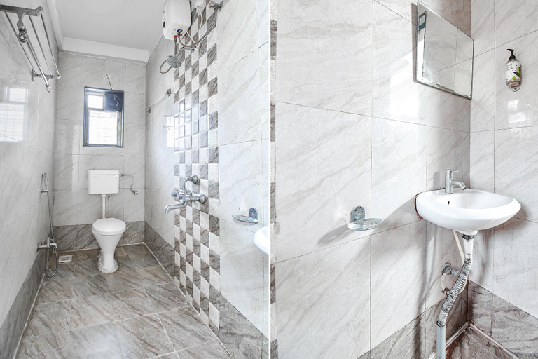 Bathroom 4, Via Galaxy Apartments, Pune