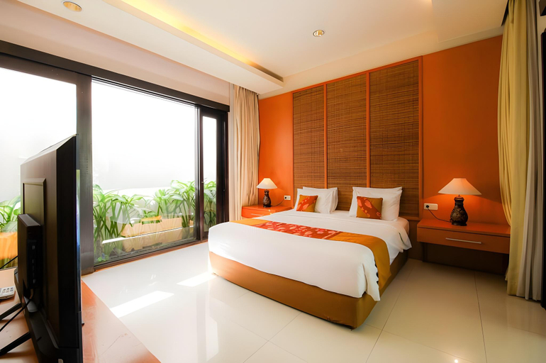Bedroom 2, Vila Emas 2Bed Private Pool Villa Central Seminyak, Badung