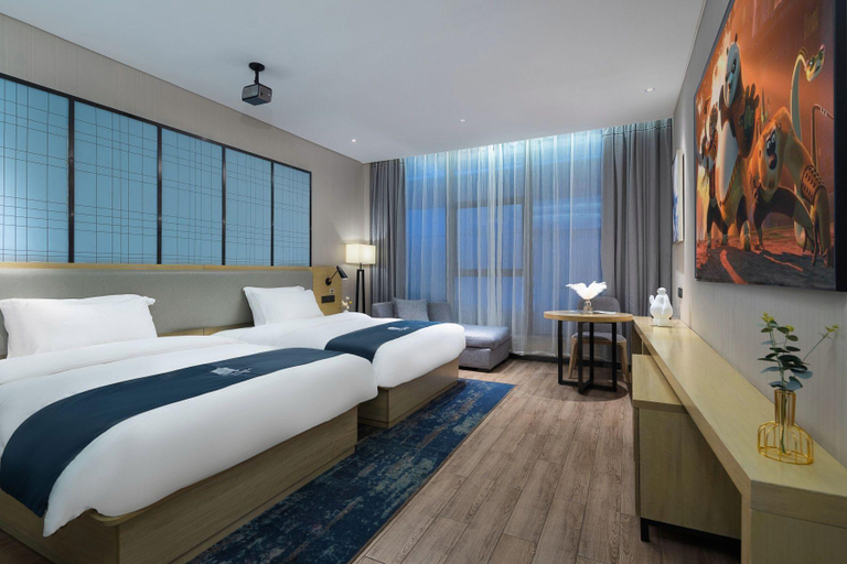 Bedroom 2, Echarm Hotel Danzhou Xiari Plaza, Hainan