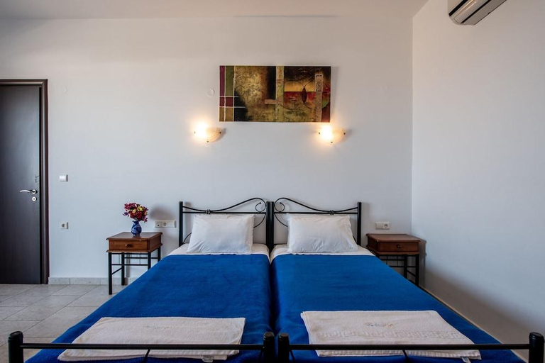 Bedroom 3, 'Lindian Myth' Sea View Studios, South Aegean
