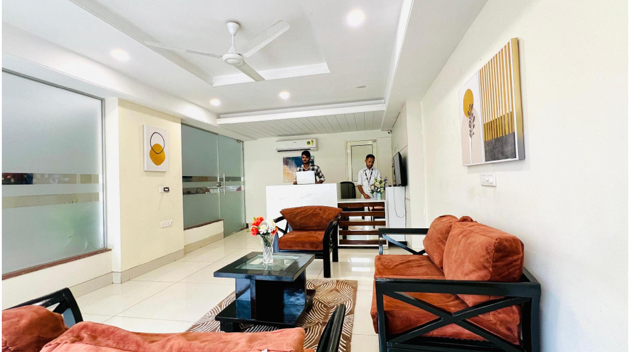 Public Area 2, OLIVE Service Apartments Golf Course Road Gurgaon, Gurgaon