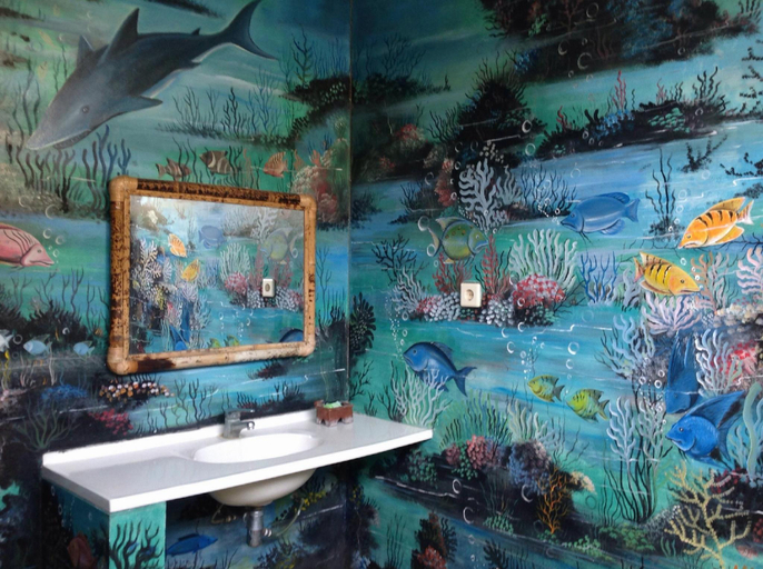 Bathroom 4, HOTEL BESAR BULAN BARU, Lombok