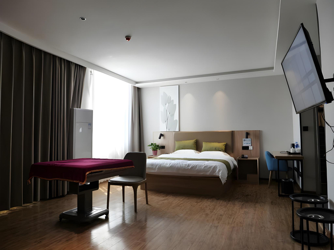 Bedroom 2, GreenTree Inn Hebei Xingtai Pingxiang County Jianshe Street, Xingtai