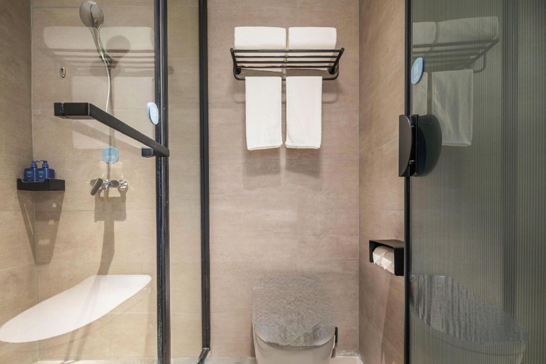 Bathroom 4, Hanting Hotel Taiyuan South Central Ring Tiyu Road, Taiyuan