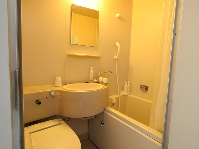 Bathroom, Kenchomae Hotel Abis Matsuyama, Matsuyama