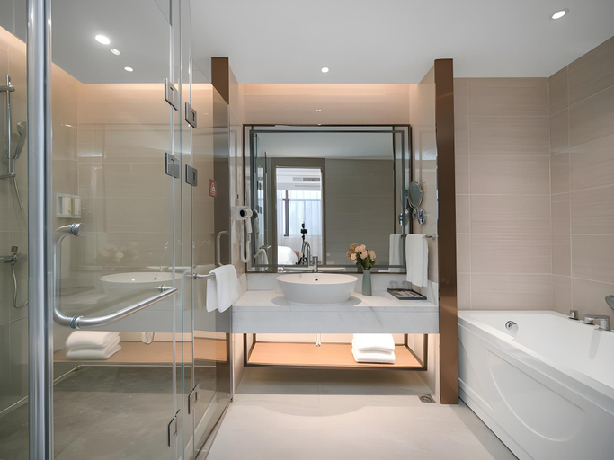 Bathroom, Vienna Hotel Wuhu Ruifeng Shangbo City, Wuhu