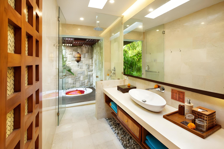 Bathroom 4, Romantic 1 BR Private Pool Villa #K37, Badung