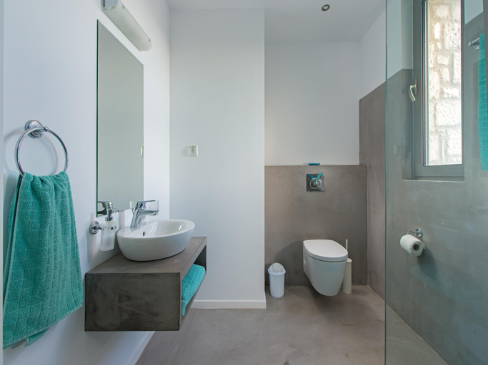 Bathroom 4, Villa in Rhodes with Infinity Pool, South Aegean