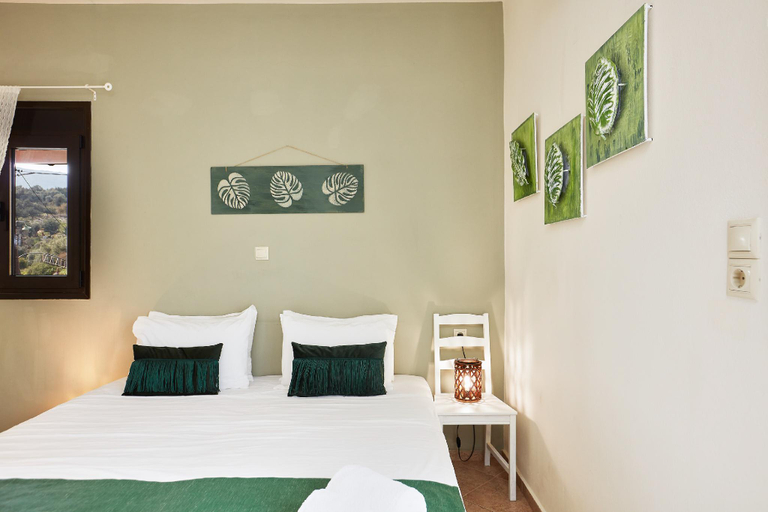 Bedroom 3, Villa Elodia with Pool & Garden in Heart of Crete, Crete