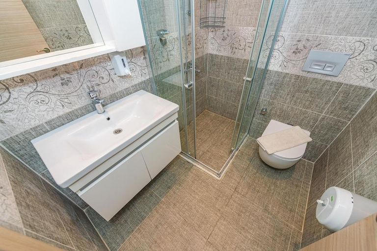 Bathroom, Yaşam Park Residence Apart Hotel, Fethiye