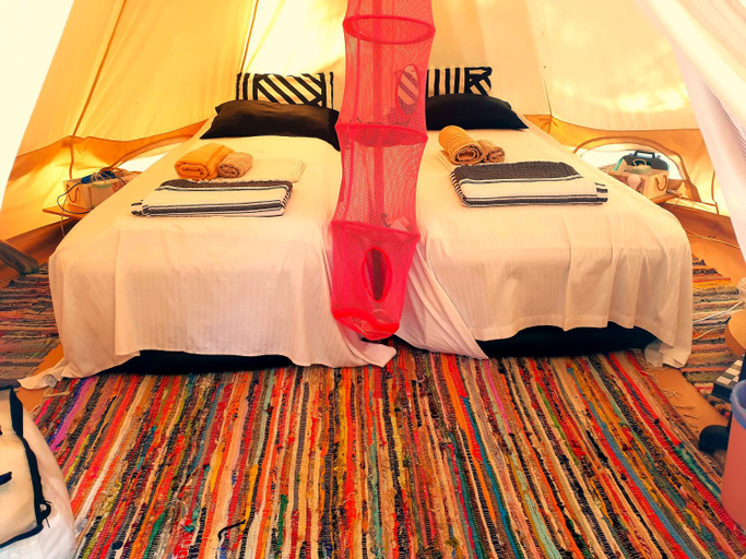 Bedroom 2, Mandaron / private tent for two persons, Epirus