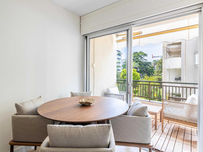 Balcony/terrace 2, Elegant apartment - AC-4P - Cannes, Alpes-Maritimes