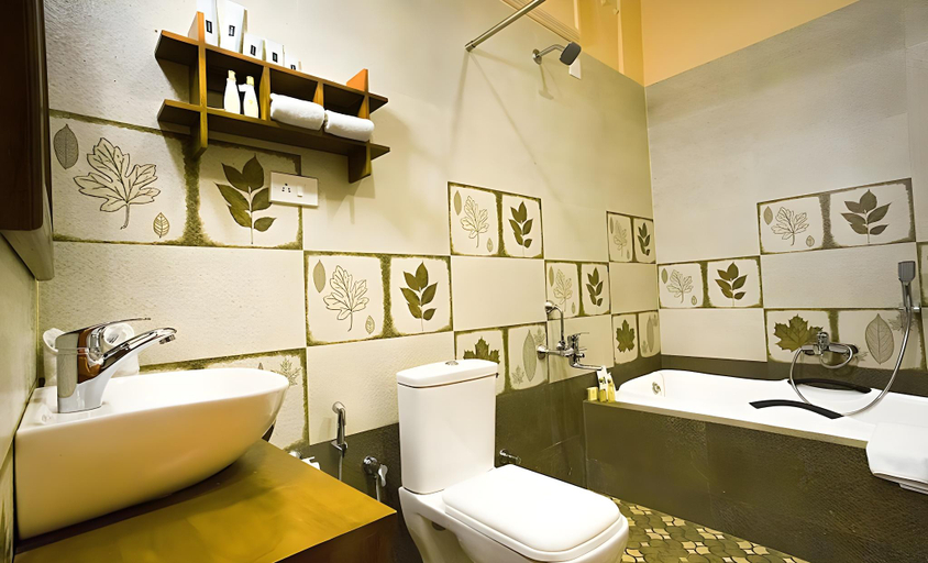 Bathroom 4, Krishna Beach Resort Kannur, Kannur
