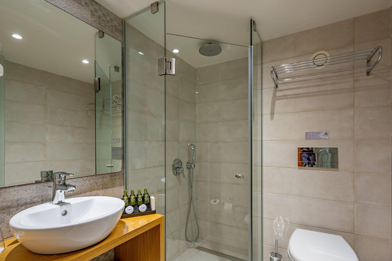 Bathroom 5, Minos Hotel, Crete