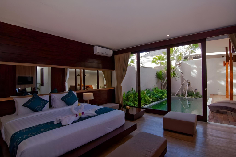 Bedroom 2, Amazing 1BR Private Pool Villa in Seminyak #454, Badung