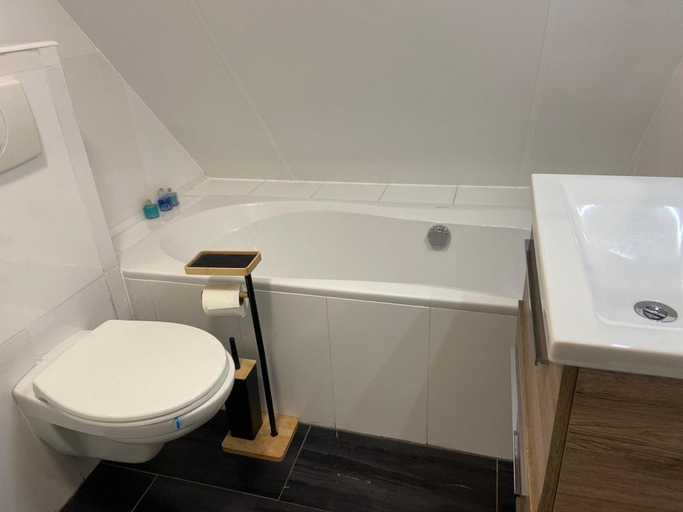 Bathroom 4, House in Boornzwaag with Private Jetty, Skarsterlân
