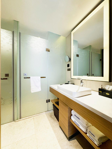 Bathroom 3, ハンプトンbyヒルトンホテル, Lanzhou