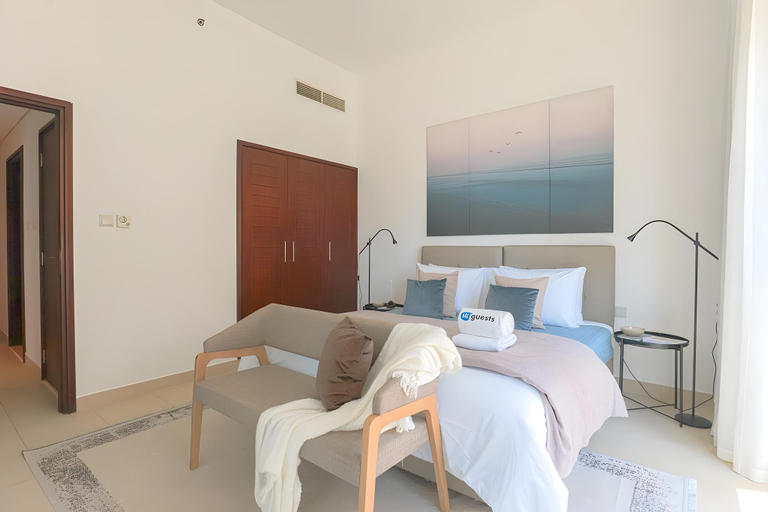 Bedroom 3, Amazing Apartment overlooking Burj Khalifa!, Dubai