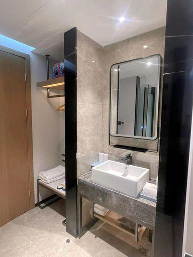 Bathroom, Echarm Hotel (Macheng Square Branch), Huanggang
