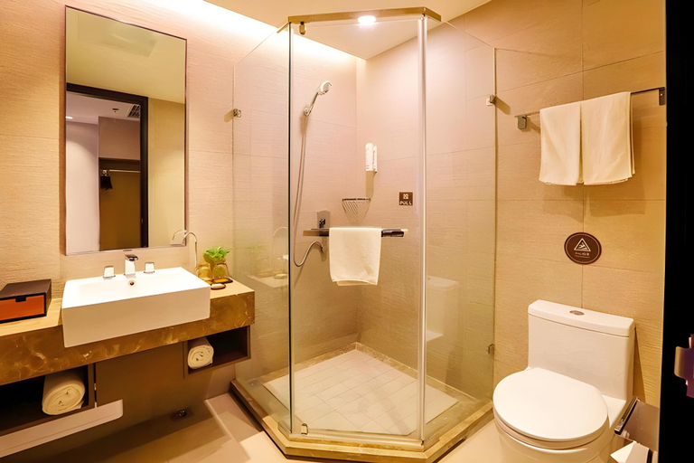 Bathroom 3, Home Inn Plus Dalian Development Zone Wanda Plaza Jinma Road, Dalian