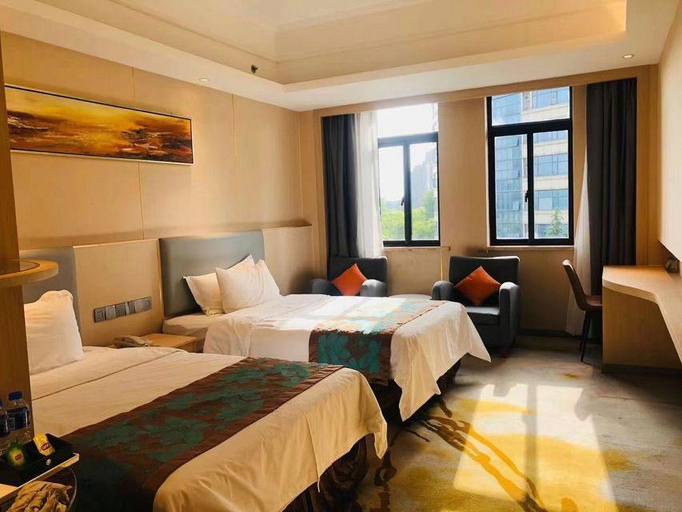 Bedroom, WASSIM Hotel Jiaxing Wanda Plaza, Jiaxing