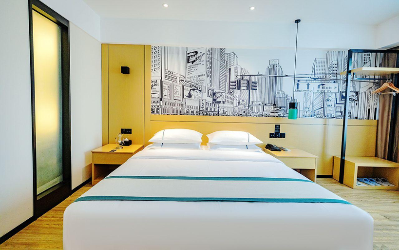 Bedroom 2, City Comfort Inn Dali High-speed Railway Station Erhai Park, Dali Bai