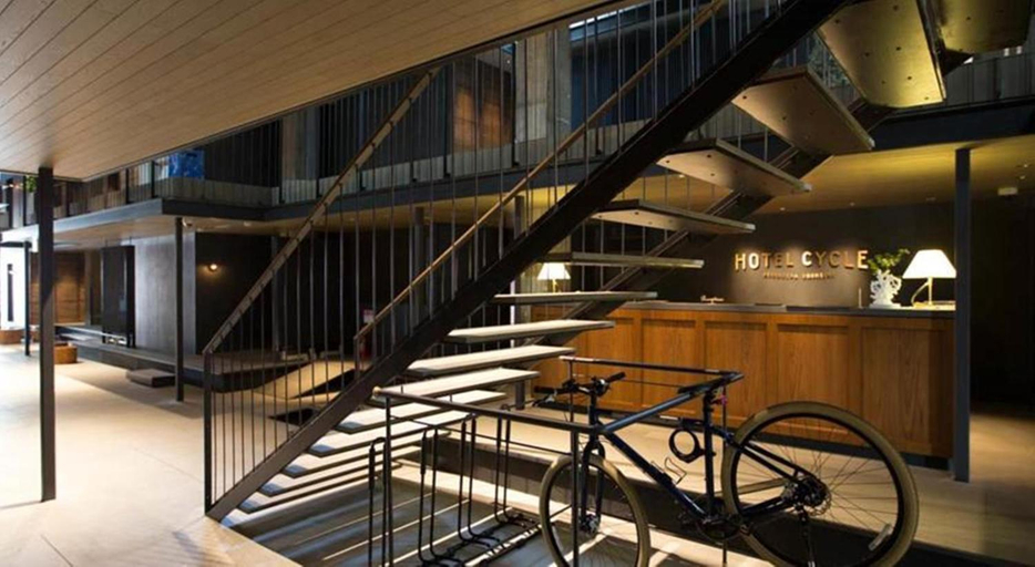 Public Area, Hotel Cycle, Onomichi