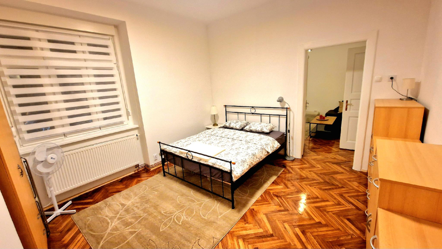 Bedroom 4, Charming 50m2 Apartment in Zagreb City Center, Zagreb