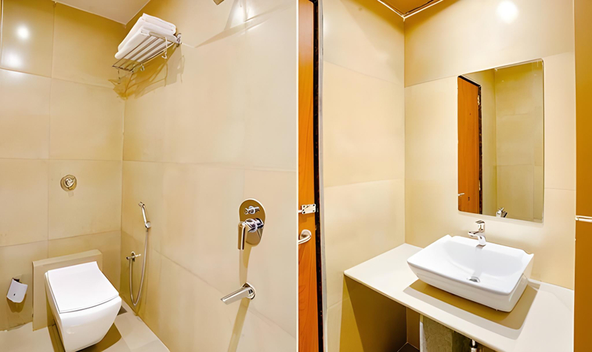 Bathroom 4, Fabhotel Azure, Mumbai Suburban