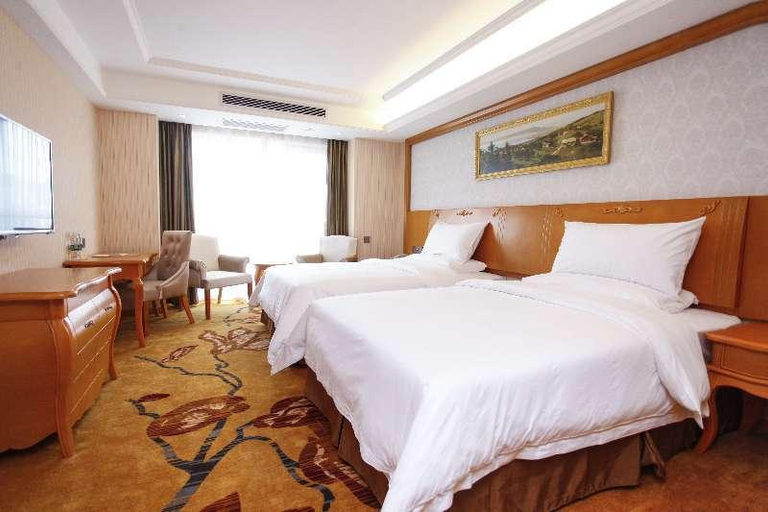Bedroom 2, Vienna Hotel Xi'an Xibu Avenue Yanguangtiandi, Xi'an