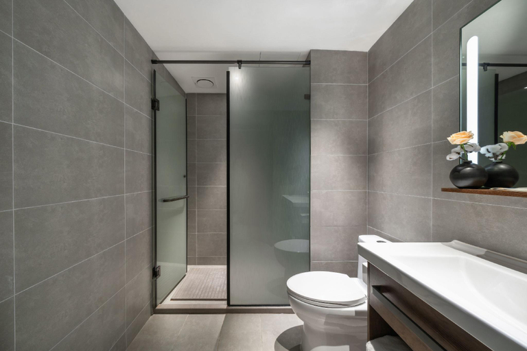 Bathroom 4, Hanting Hotel Huizhou Zhongkai Fashion Park, Huizhou