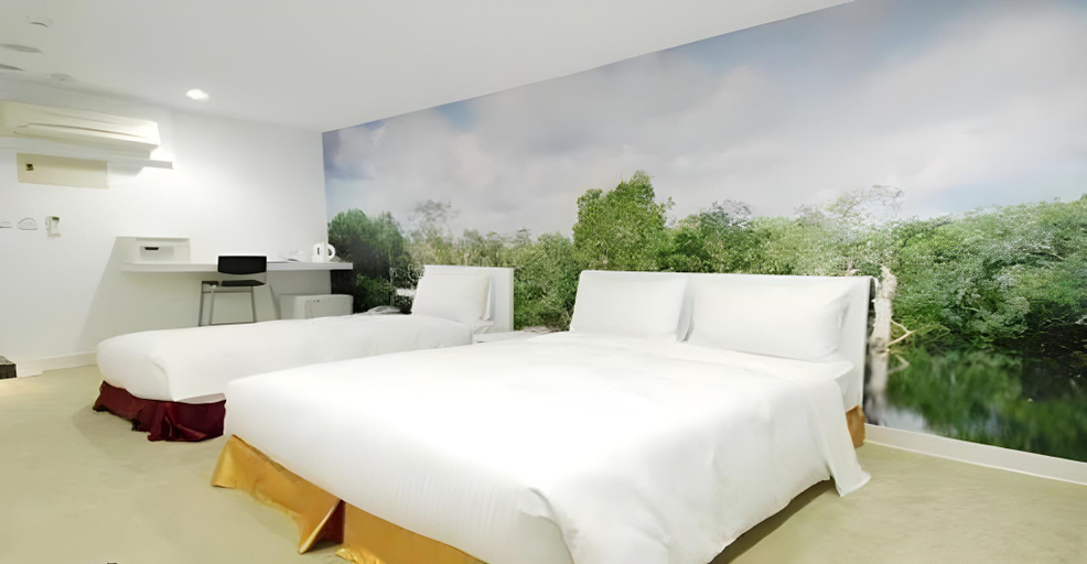 Bedroom, Hotel 6 - Wannien, Taipei City
