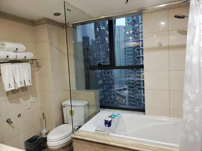 Bathroom 4, Yi Se Hotel Apartment The Place Beijing, Beijing