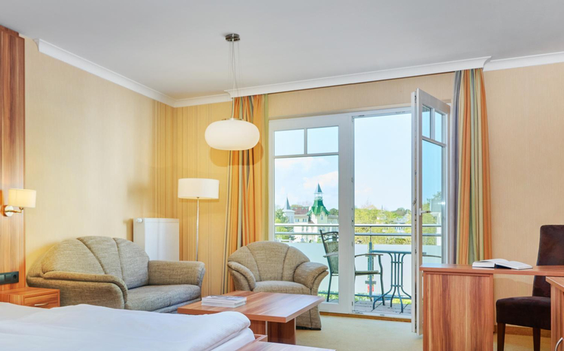 Bedroom 2, Strandhotel garni Kormoran, Vorpommern-Greifswald